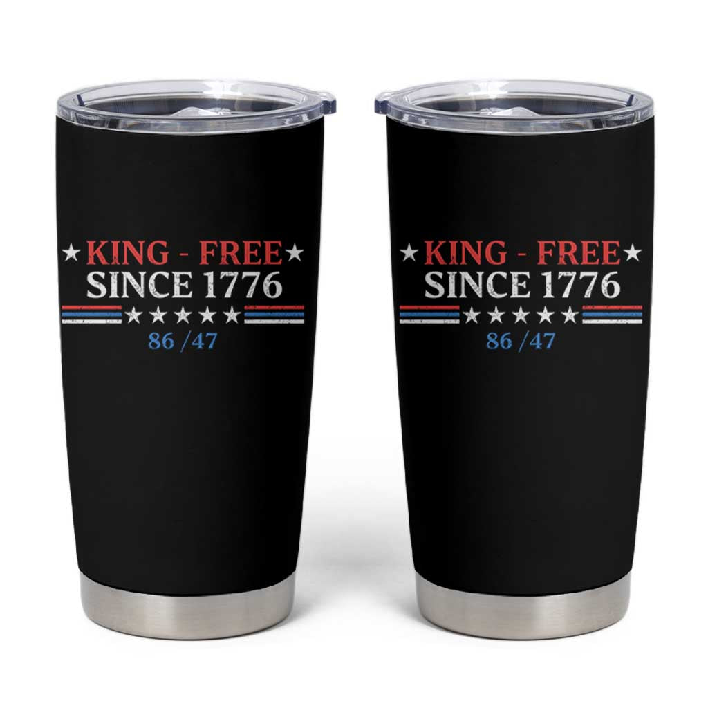 Funny King Free Since 1776 8647 Tumbler Cup
