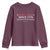 Funny King Free Since 1776 8647 Youth Sweatshirt