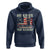 Funny No Kings Fight Oligarchy Hoodie Betsy Ross Flag Hand Fist - Wonder Print Shop