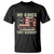 Funny No Kings Fight Oligarchy T Shirt Betsy Ross Flag Hand Fist - Wonder Print Shop