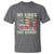 Funny No Kings Fight Oligarchy T Shirt Betsy Ross Flag Hand Fist - Wonder Print Shop