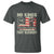 Funny No Kings Fight Oligarchy T Shirt Betsy Ross Flag Hand Fist - Wonder Print Shop
