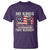Funny No Kings Fight Oligarchy T Shirt Betsy Ross Flag Hand Fist - Wonder Print Shop
