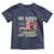 Funny No Kings Fight Oligarchy Toddler T Shirt Betsy Ross Flag Hand Fist - Wonder Print Shop