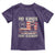 Funny No Kings Fight Oligarchy Toddler T Shirt Betsy Ross Flag Hand Fist - Wonder Print Shop