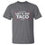 Funny Let's Go Taco T Shirt Vintage Star Stripes