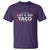 Funny Let's Go Taco T Shirt Vintage Star Stripes