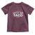 Funny Let's Go Taco Toddler T Shirt Vintage Star Stripes
