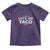 Funny Let's Go Taco Toddler T Shirt Vintage Star Stripes