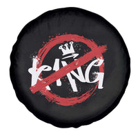 Funny No King Graffiti Style Crown Spare Tire Cover - Wonder Print Shop