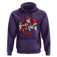 Funny No King Graffiti Style Crown Hoodie - Wonder Print Shop