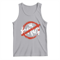 Funny No King Graffiti Style Crown Tank Top - Wonder Print Shop