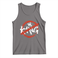 Funny No King Graffiti Style Crown Tank Top - Wonder Print Shop