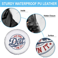 Funny Baseball Rub Some Dirt On It Spare Tire Cover Sports Coach - Wonder Print Shop