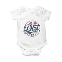 Funny Baseball Rub Some Dirt On It Baby Onesie Sports Coach - Wonder Print Shop