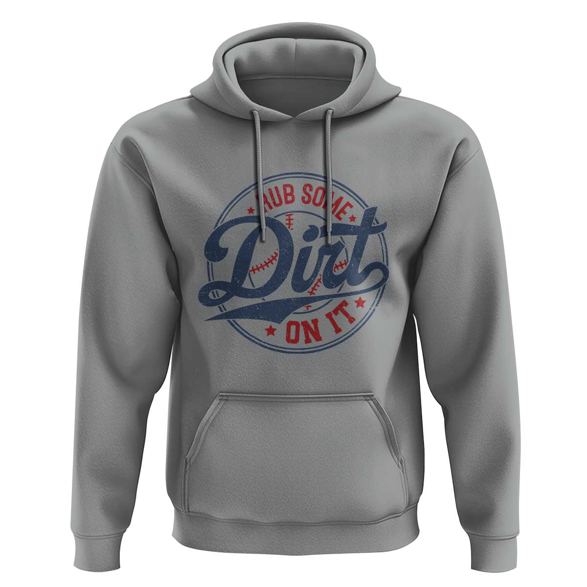 Funny Baseball Rub Some Dirt On It Hoodie Sports Coach - Wonder Print Shop