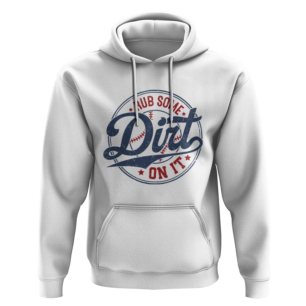 Funny Baseball Rub Some Dirt On It Hoodie Sports Coach - Wonder Print Shop