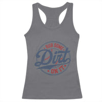 Funny Baseball Rub Some Dirt On It Racerback Tank Top Sports Coach - Wonder Print Shop