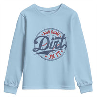 Funny Baseball Rub Some Dirt On It Youth Sweatshirt Sports Coach - Wonder Print Shop