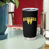 Funny Bananas Coquette Bow Baseball Player Tumbler Cup - Wonder Print Shop