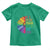 LGBTQ Be A Decent Human Its Not That Hard Toddler T Shirt Rainbow Flower