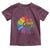 LGBTQ Be A Decent Human Its Not That Hard Toddler T Shirt Rainbow Flower