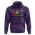 LGBTQ Be A Decent Human Its Not That Hard Hoodie Rainbow Hearts