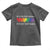 LGBTQ Be A Decent Human Its Not That Hard Toddler T Shirt Rainbow Hearts