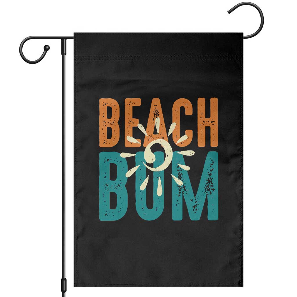 Funny Beach Bum Summer Vacation Garden Flag Beach Life Sun Light - Wonder Print Shop