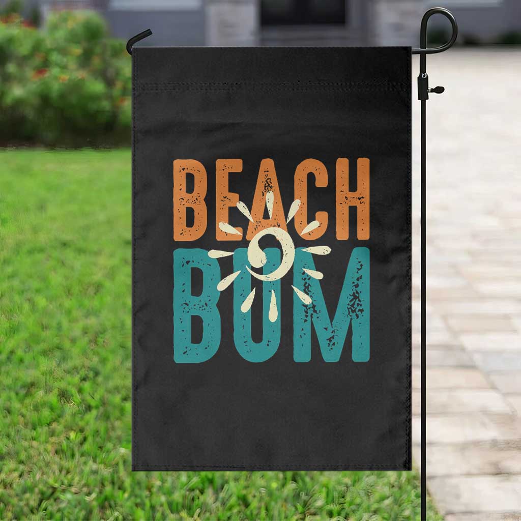 Funny Beach Bum Summer Vacation Garden Flag Beach Life Sun Light - Wonder Print Shop