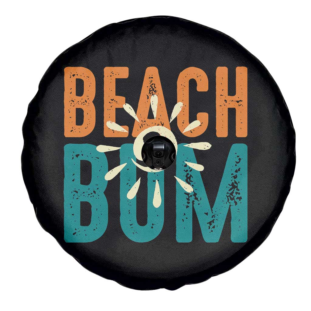 Funny Beach Bum Summer Vacation Spare Tire Cover Beach Life Sun Light - Wonder Print Shop
