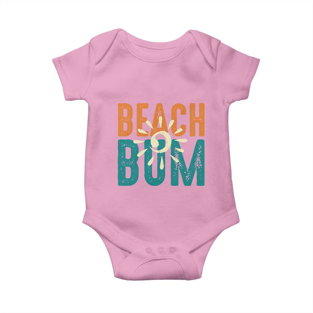 Funny Beach Bum Summer Vacation Baby Onesie Beach Life Sun Light - Wonder Print Shop