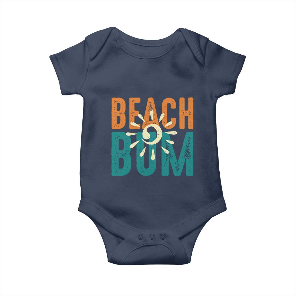 Funny Beach Bum Summer Vacation Baby Onesie Beach Life Sun Light - Wonder Print Shop