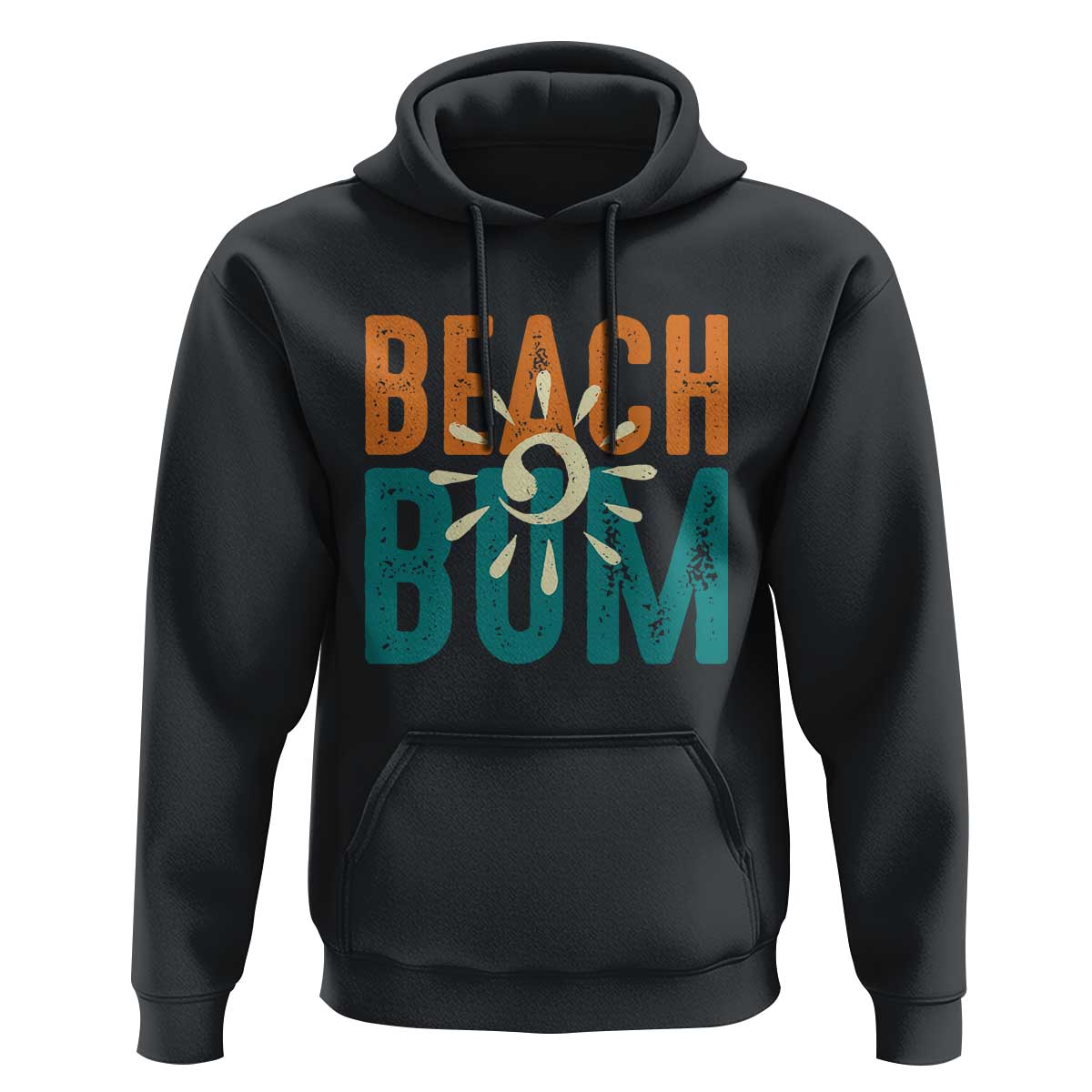 Funny Beach Bum Summer Vacation Hoodie Beach Life Sun Light - Wonder Print Shop