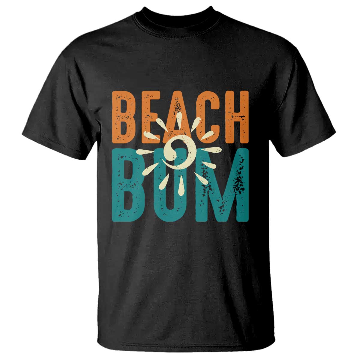 Funny Beach Bum Summer Vacation T Shirt Beach Life Sun Light - Wonder Print Shop