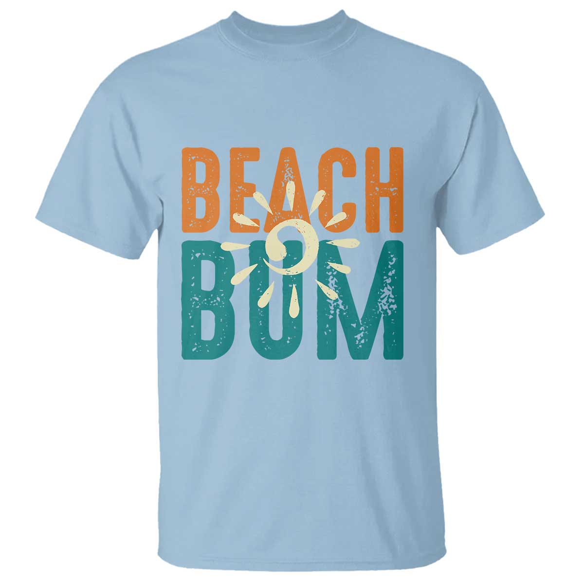 Funny Beach Bum Summer Vacation T Shirt Beach Life Sun Light - Wonder Print Shop