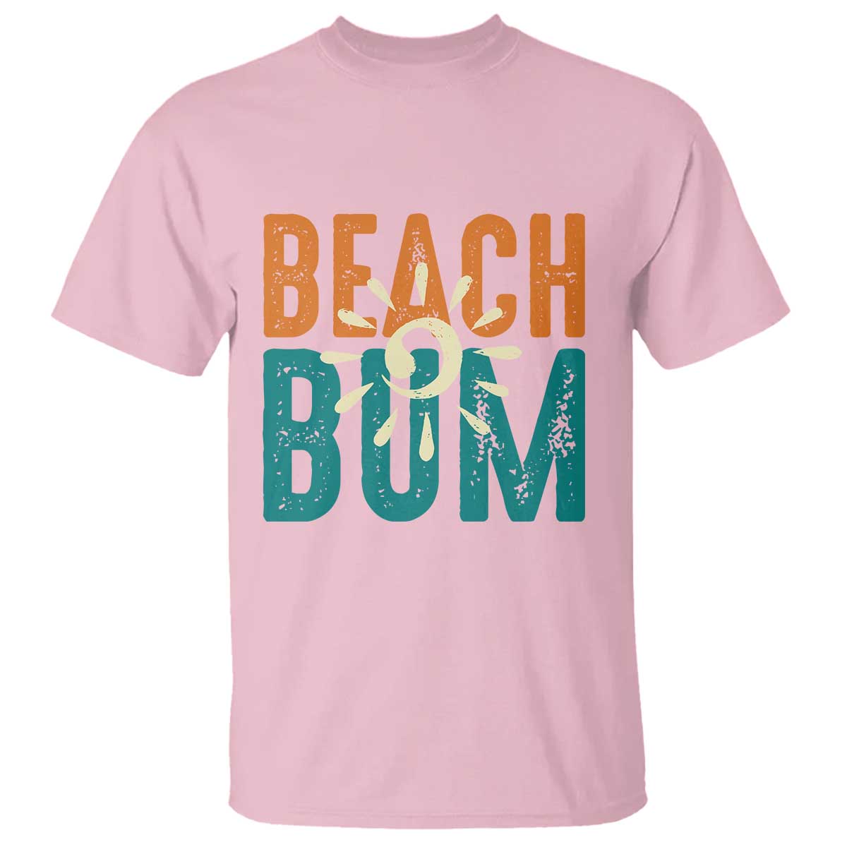 Funny Beach Bum Summer Vacation T Shirt Beach Life Sun Light - Wonder Print Shop