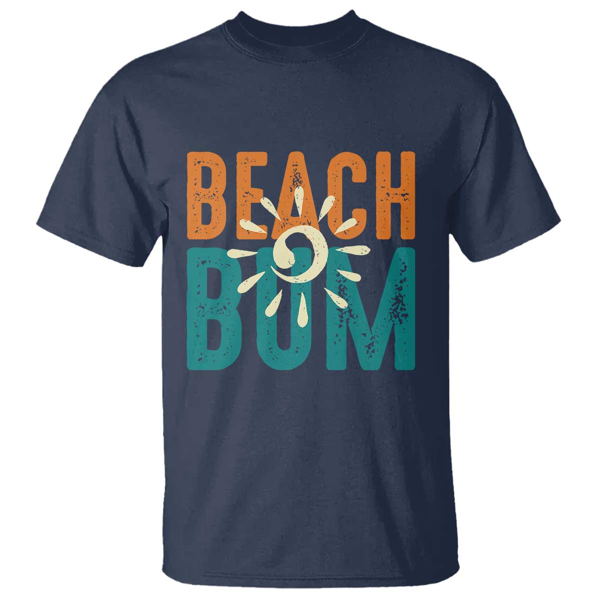 Funny Beach Bum Summer Vacation T Shirt Beach Life Sun Light - Wonder Print Shop