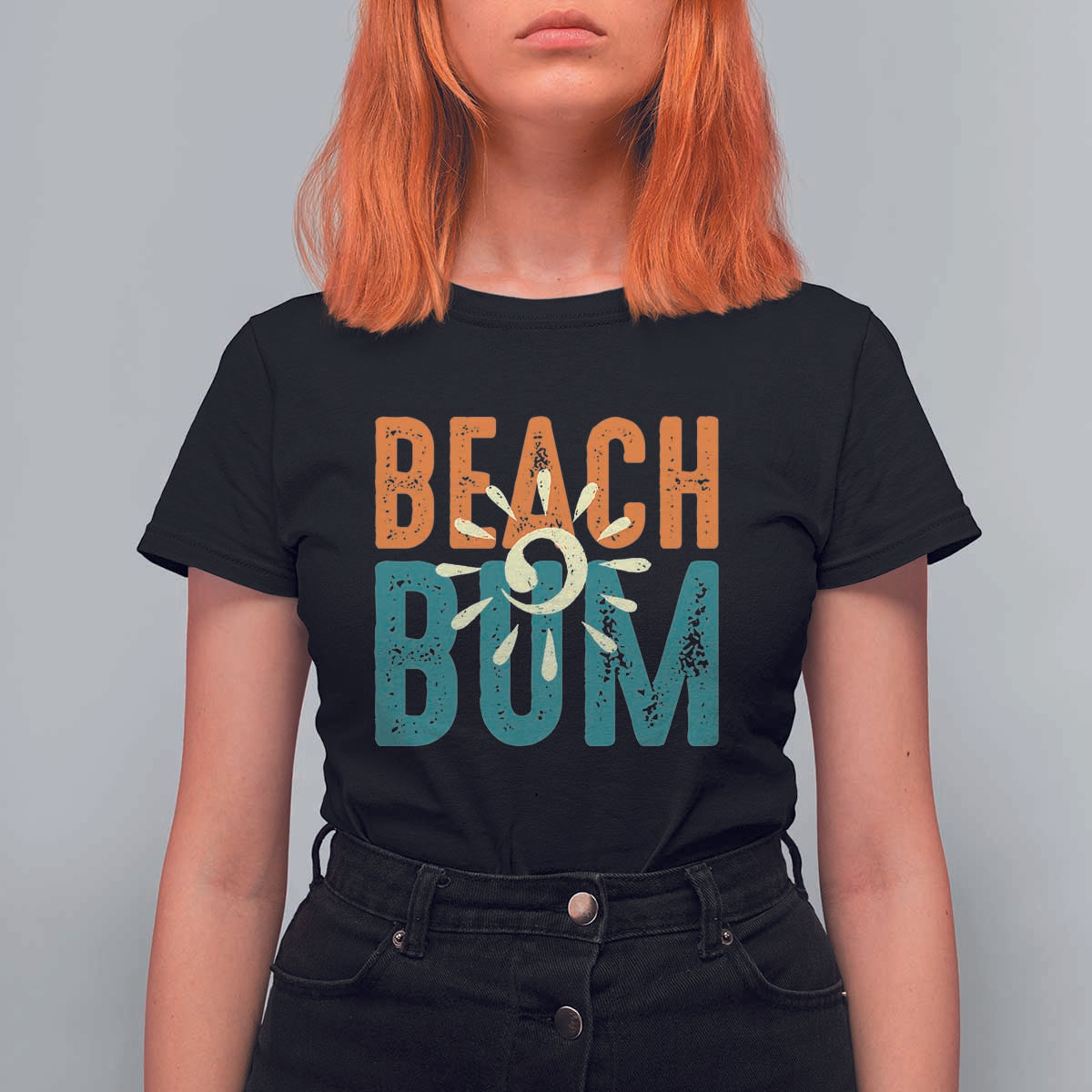 Funny Beach Bum Summer Vacation T Shirt For Women Beach Life Sun Light - Wonder Print Shop
