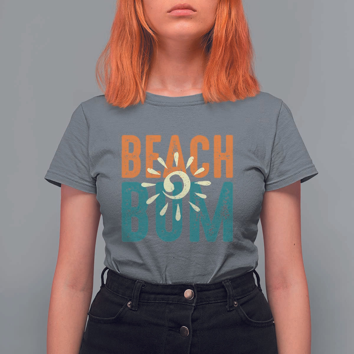 Funny Beach Bum Summer Vacation T Shirt For Women Beach Life Sun Light - Wonder Print Shop