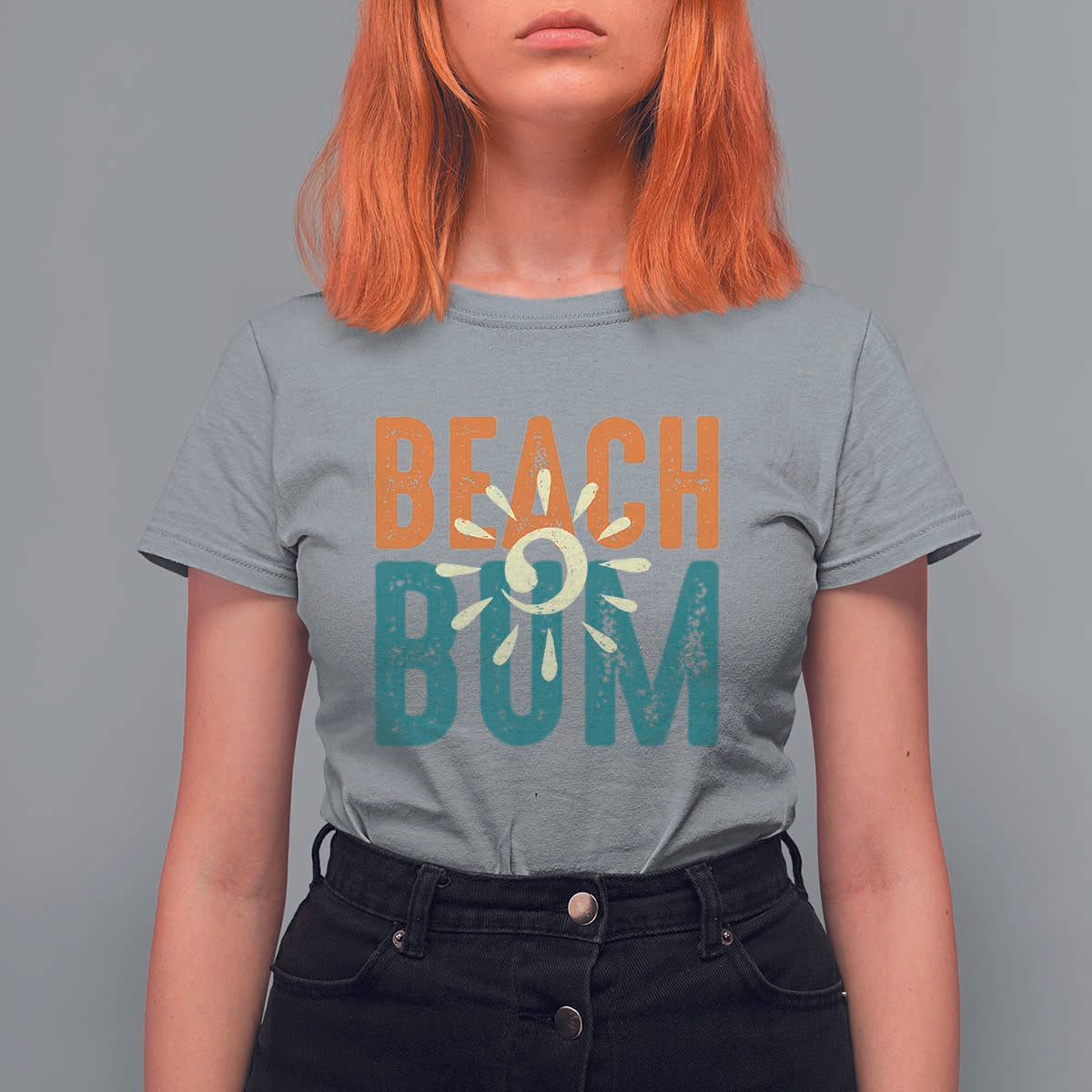 Funny Beach Bum Summer Vacation T Shirt For Women Beach Life Sun Light - Wonder Print Shop