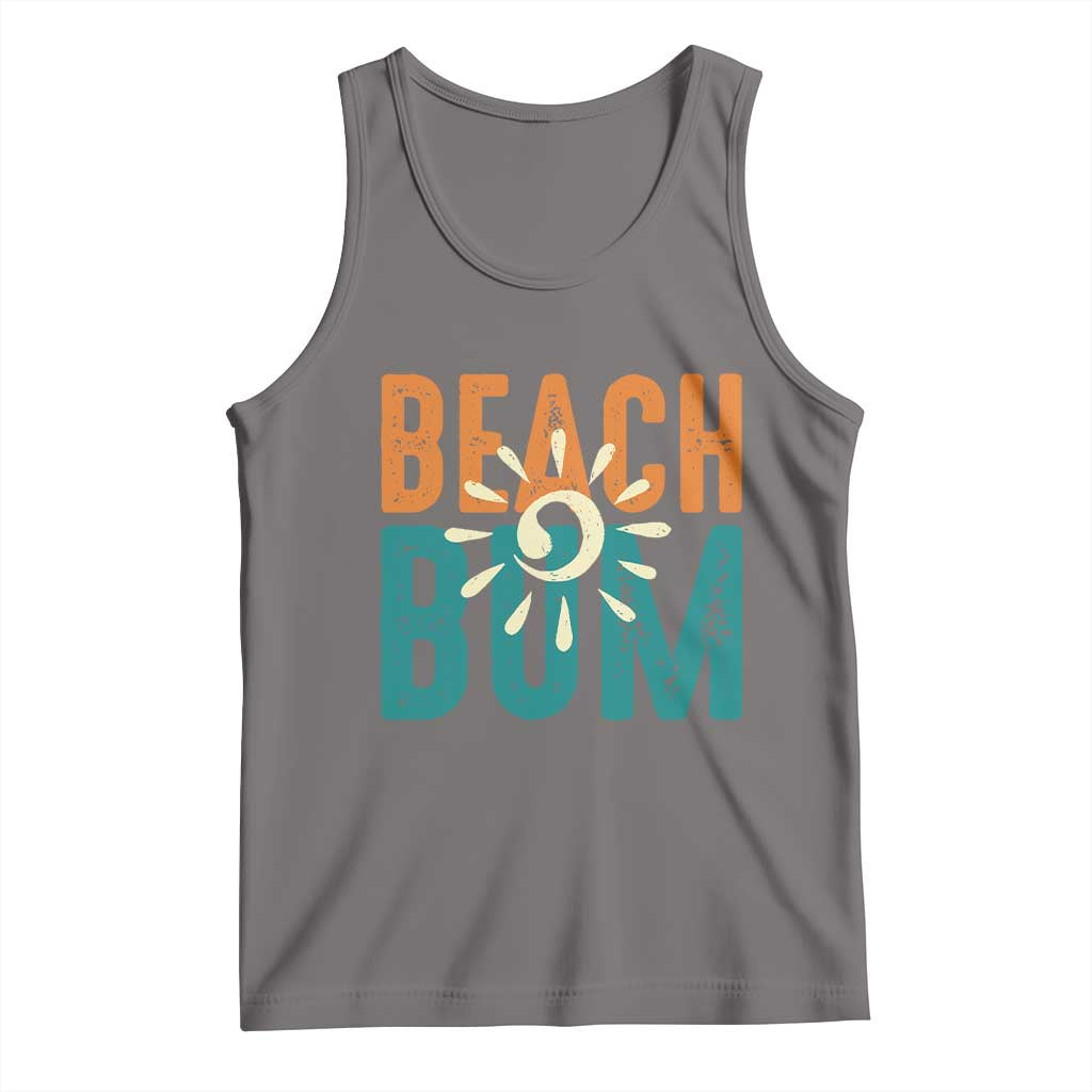 Funny Beach Bum Summer Vacation Tank Top Beach Life Sun Light - Wonder Print Shop