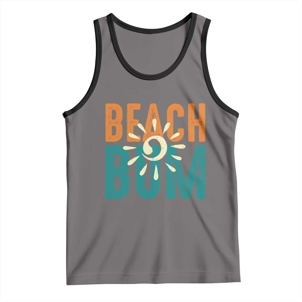 Funny Beach Bum Summer Vacation Tank Top Beach Life Sun Light - Wonder Print Shop