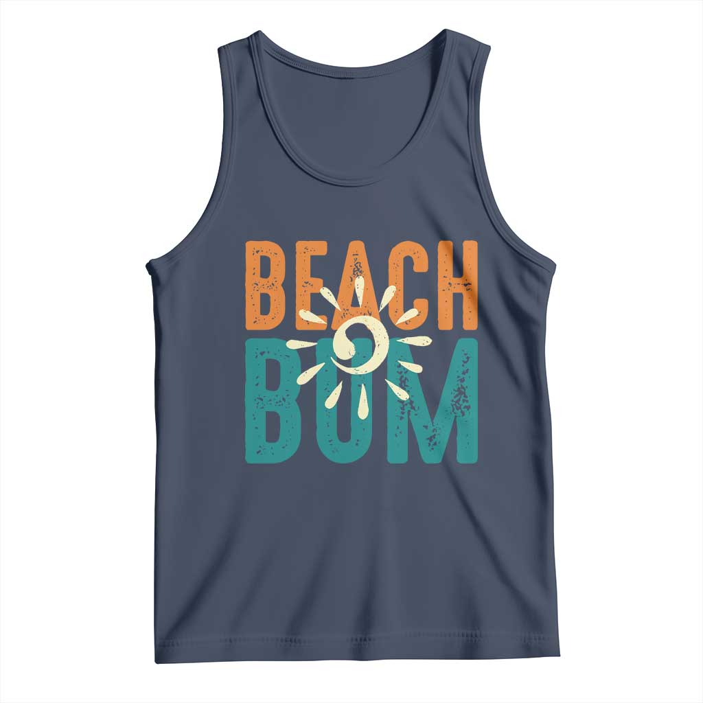 Funny Beach Bum Summer Vacation Tank Top Beach Life Sun Light - Wonder Print Shop