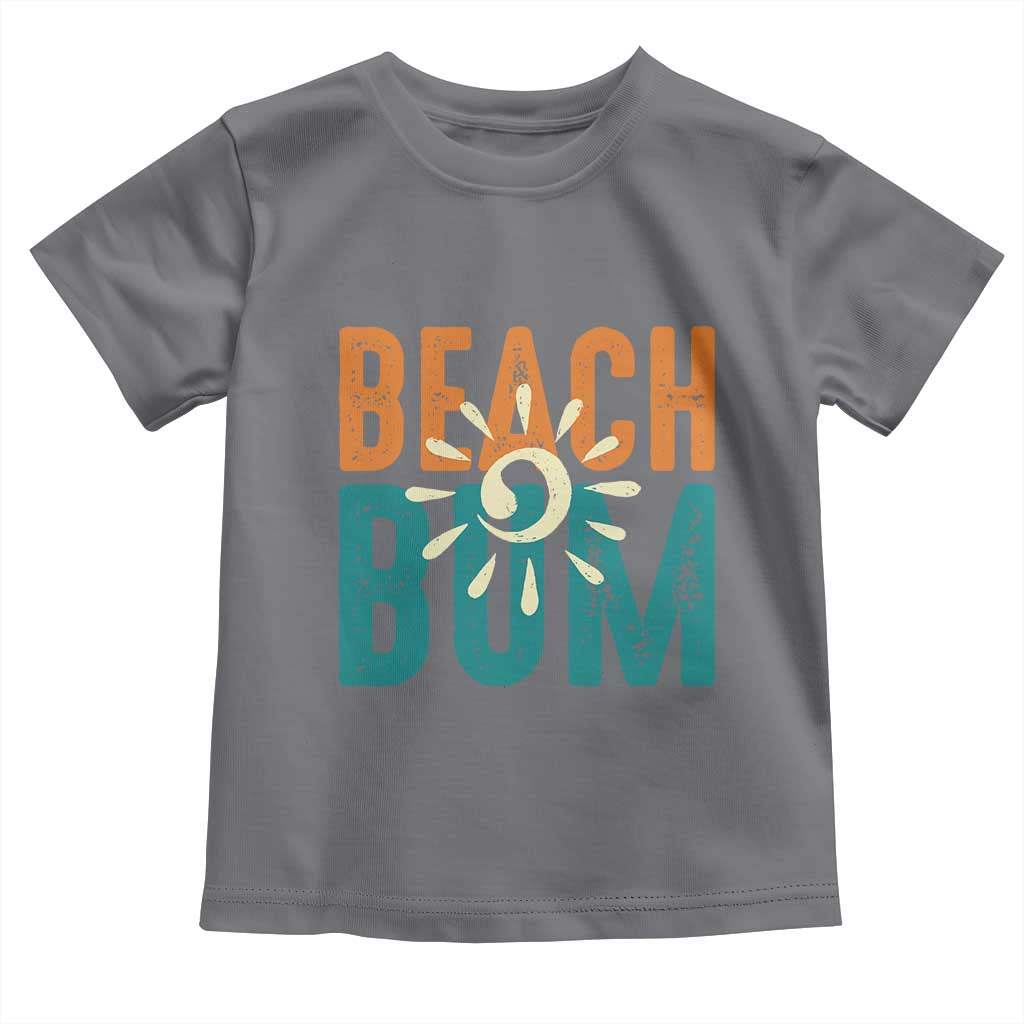 Funny Beach Bum Summer Vacation Toddler T Shirt Beach Life Sun Light - Wonder Print Shop