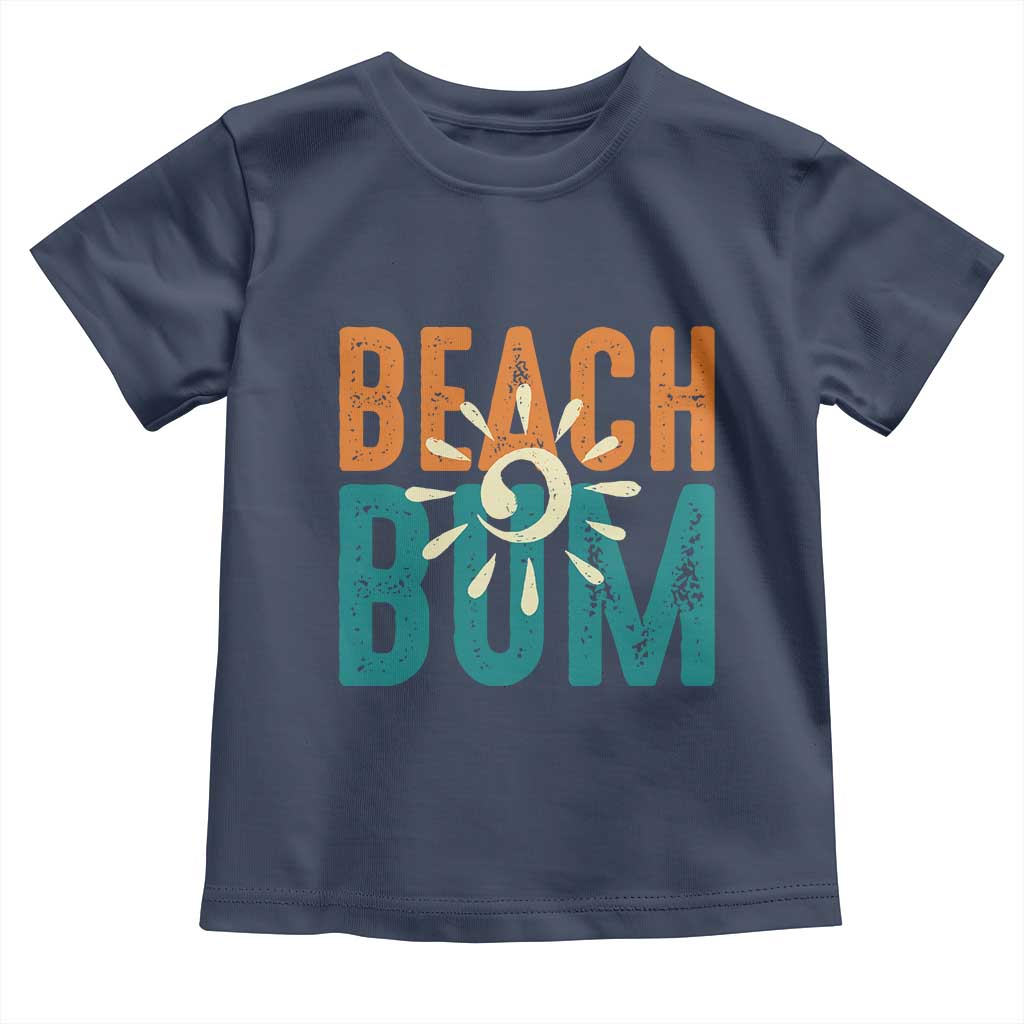 Funny Beach Bum Summer Vacation Toddler T Shirt Beach Life Sun Light - Wonder Print Shop