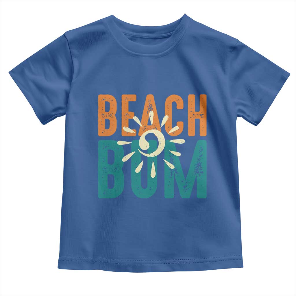 Funny Beach Bum Summer Vacation Toddler T Shirt Beach Life Sun Light - Wonder Print Shop