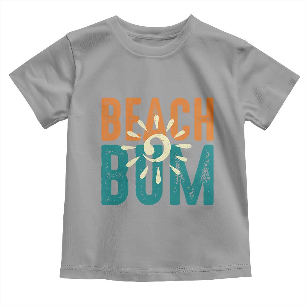 Funny Beach Bum Summer Vacation Toddler T Shirt Beach Life Sun Light - Wonder Print Shop