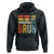 Funny Dada Daddy Dad Bruh Hoodie Fathers Day Vintage Stripes