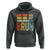 Funny Dada Daddy Dad Bruh Hoodie Fathers Day Vintage Stripes